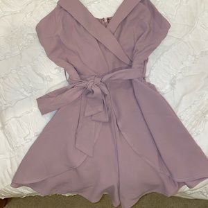 Boutique Lilac Romper